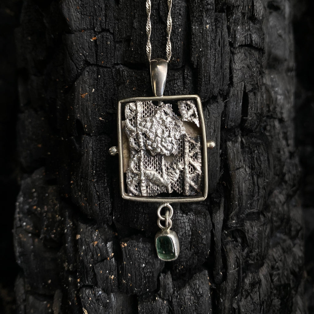 Lace pendant