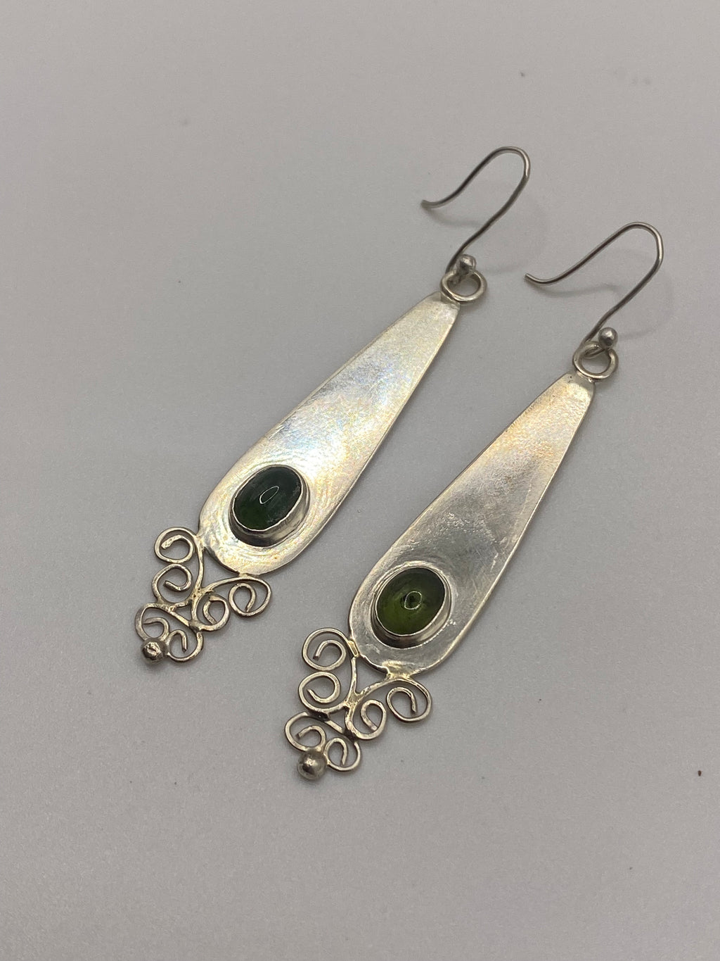 Forest drop earrings
